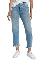 Women's Current/elliott The Jackie High Waist Straight Cropped Jeans