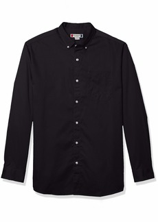 Cutter & Buck Clique Men's Long-Sleeve Avesta Stain Resistant Twill Shirt