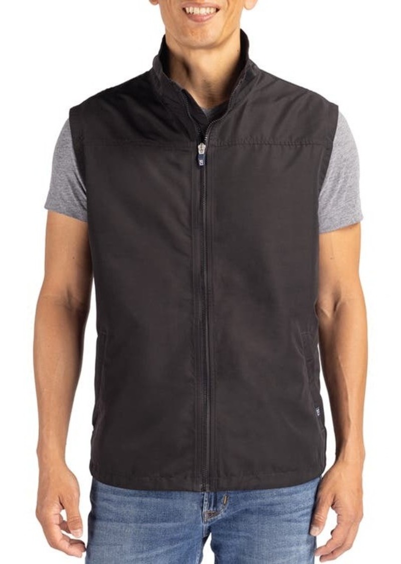 Cutter & Buck Charter Water & Wind Resistant Packable Recycled Polyester Vest