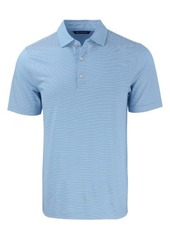 Cutter & Buck Double Stripe Performance Recycled Polyester Polo