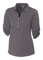 Cutter & Buck Ladies' Elbow-Sleeve Thrive Polo Shirt