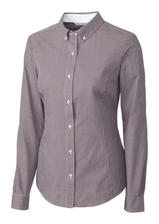 Cutter & Buck Ladies' L/S Epic Easy Care Gingham Shirt