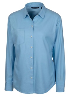 Cutter & Buck Ladies' Windward Twill Long Sleeve Shirt