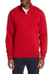Cutter & Buck Lakemont Half Zip Sweater in Cardinal Red at Nordstrom