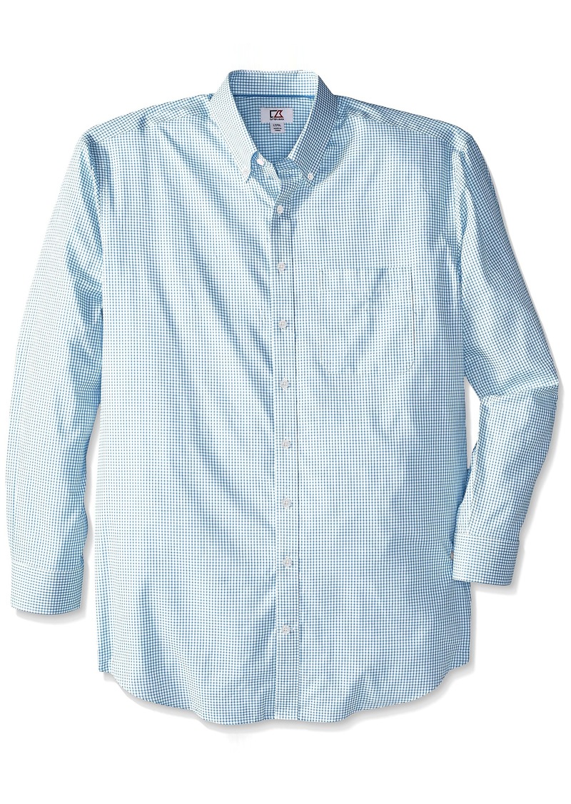 Cutter & Buck mens Big-tall Long Sleeve Epic Easy Care Tattersall button down shirts   US