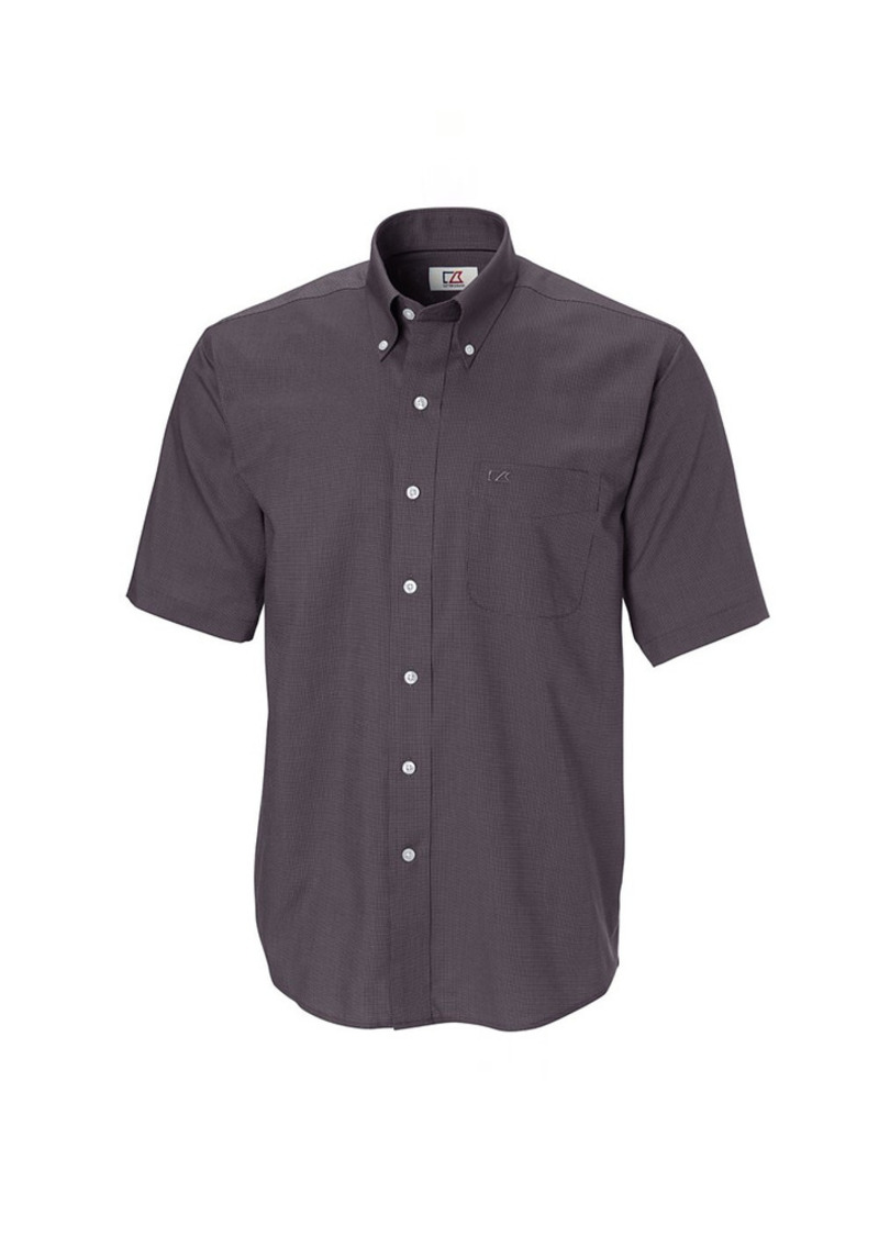 Cutter & Buck Men's Big-Tall Short Sleeve Epic Easy Care Nailshead Shirt  1X/Big