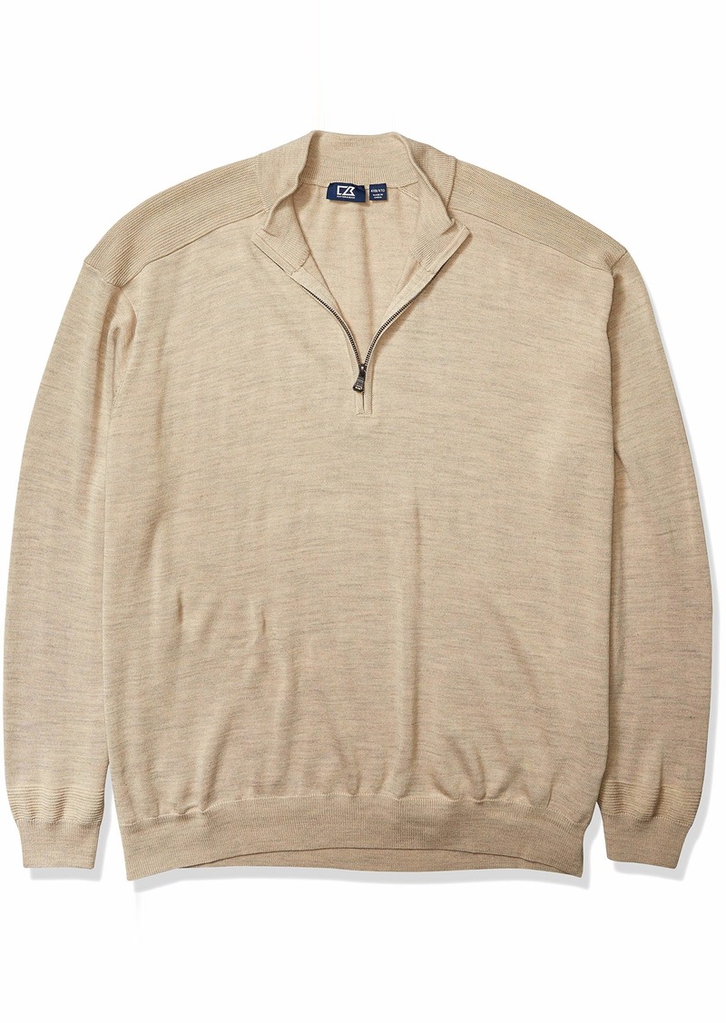Cutter & Buck Men's Douglas Quarter-Zip Sweater