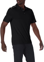 Cutter & Buck Men's Drytec Moisture Wicking UPF 50+ Active Fusion Polo Shirt