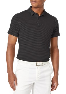 Cutter & Buck Men's Drytec UPF 50+ Forge Pencil Stripe Tailored Fit Polo Shirt