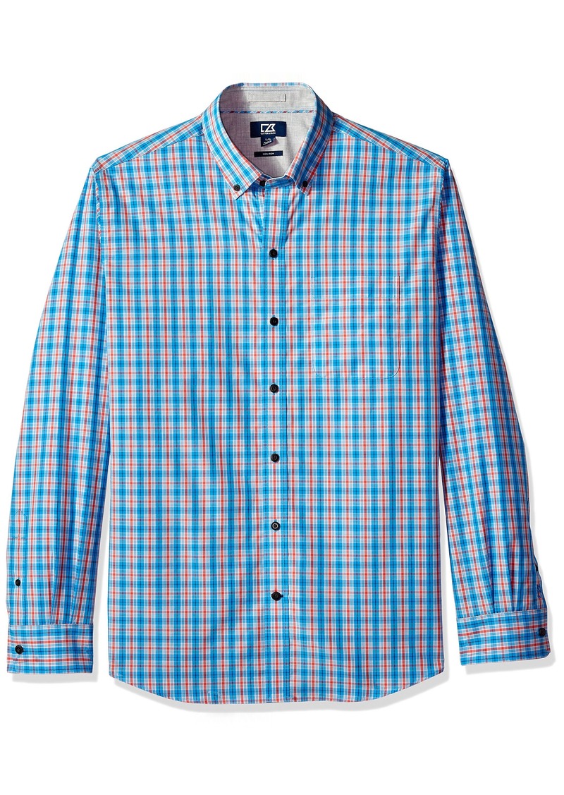 Cutter & Buck Men's Medium Easy Care Button Down Short Sleeve Shirts
