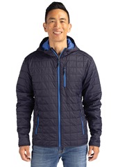 Cutter & Buck Men's Rainier Primaloft Eco Full Zip Hooded Jacket - Black