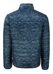 Cutter & Buck Men's Rainier PrimaLoft Eco Insulated Full Zip Printed Puffer Jacket - Dark navy