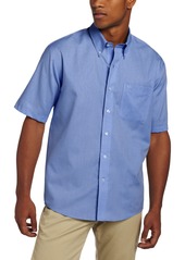 Cutter & Buck Men's Big-Tall Short Sleeve Epic Easy Care Nailshead Shirt  /Tall