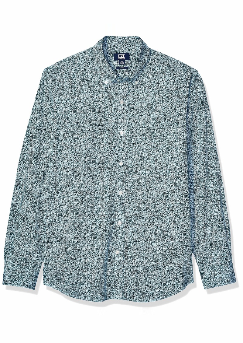 Cutter & Buck Men's Strive Leaf Print Shirt  S