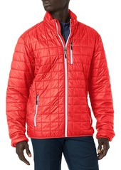 Cutter & Buck Men's Weather Resistant Primaloft Down Alternative Rainer Jacket red