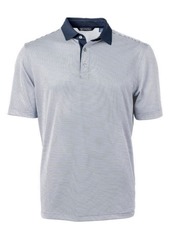 Cutter & Buck Microstripe Performance Recycled Polyester Blend Golf Polo