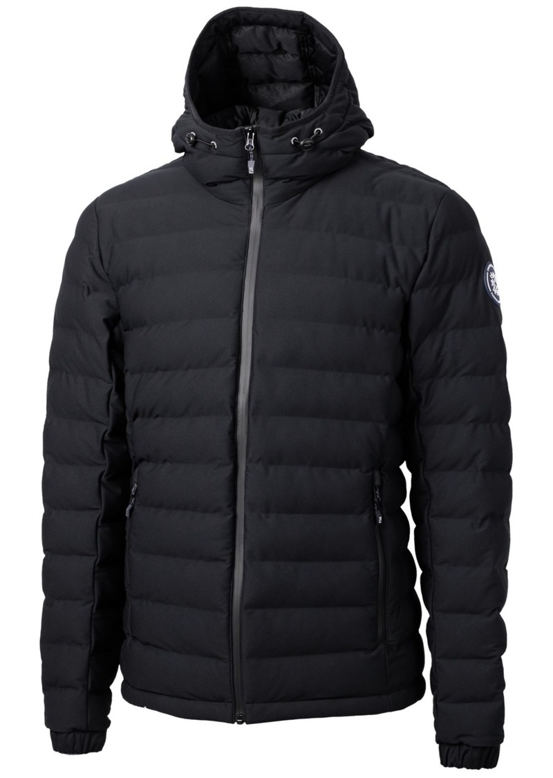 Cutter & Buck Mission Ridge Repreve Eco Insulated Men's Big & Tall Puffer Jacket - Black