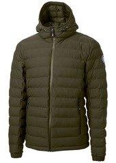 Cutter & Buck Mission Ridge Repreve Eco Insulated Men's Big & Tall Puffer Jacket - Black