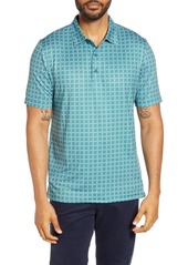 Cutter & Buck Pike Classic Fit Houndstooth Print Performance Polo