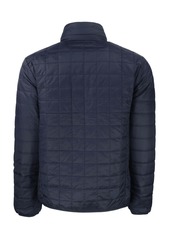 Cutter & Buck Rainier PrimaLoft Mens Eco Insulated Full Zip Puffer Jacket - Dark navy/silver