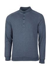 Cutter & Buck Saturday Cotton Blend Mens Mock Pullover Sweatshirt