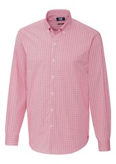 Cutter & Buck Soar Classic Fit Windowpane Check Shirt in Iced at Nordstrom Rack