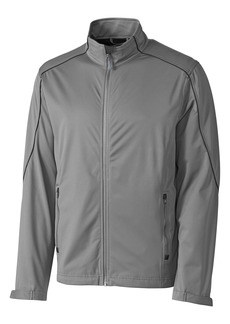 Cutter & Buck WeatherTec Opening Day Water Resistant Soft Shell Jacket in Titan at Nordstrom Rack