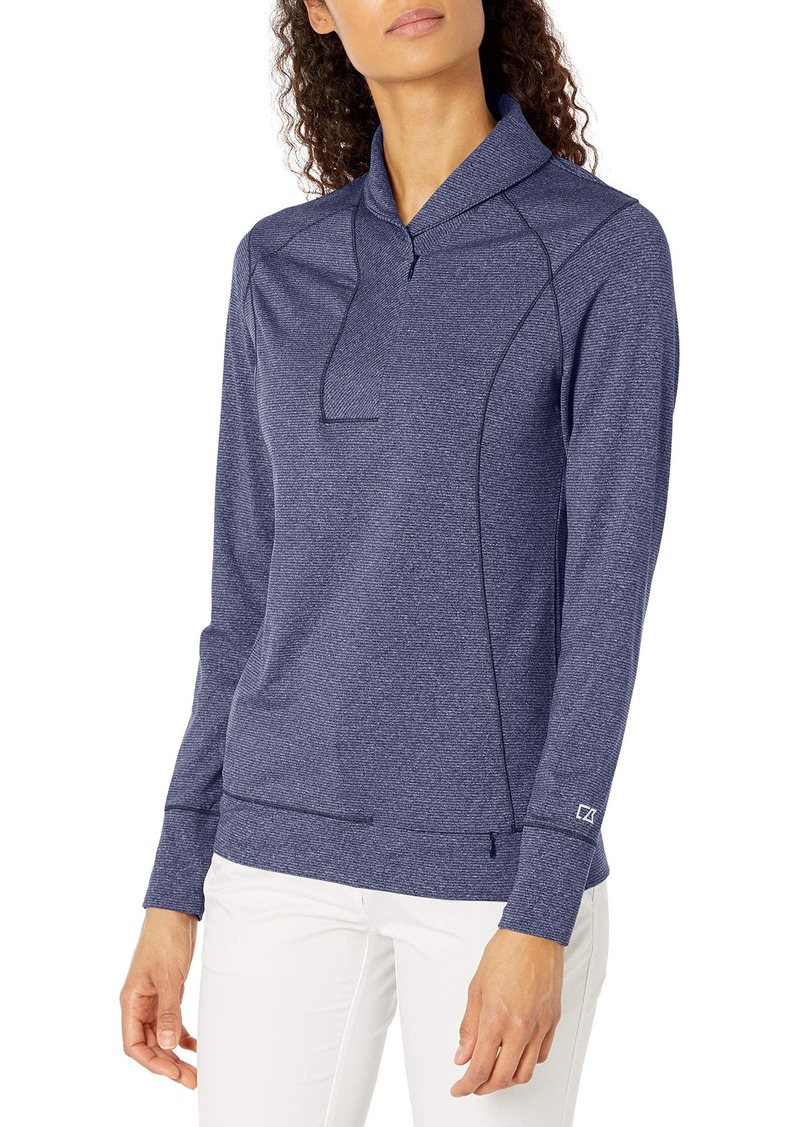 Cutter & Buck womens Cb Drytec Shoreline Half-zip Pullover Shirt   US