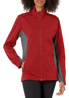 Cutter & Buck Women's Long Sleeve Full Zip Lightweight Navigate Softshell Jacket  XL