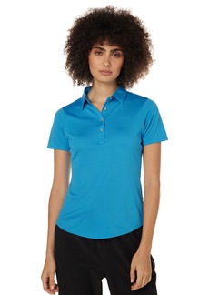 Cutter & Buck Women's Moisture Wicking 50+ UPF Short Sleeve Fiona Polo Shirt