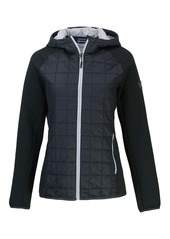 CutterBuck Women's Cutter & Buck Rainier Primaloft Eco Full Zip Hybrid Jacket - Dark navy