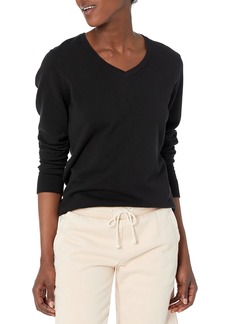 Cutter & Buck womens Soft Cotton Blend Lakemont Long Sleeve V-neck Sweater Shirt   US