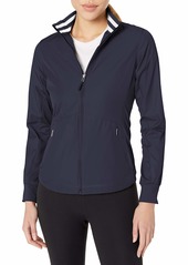 Cutter & Buck Women's Water Resistant Twill Nine Iron Full Zip Lightweight Jacket