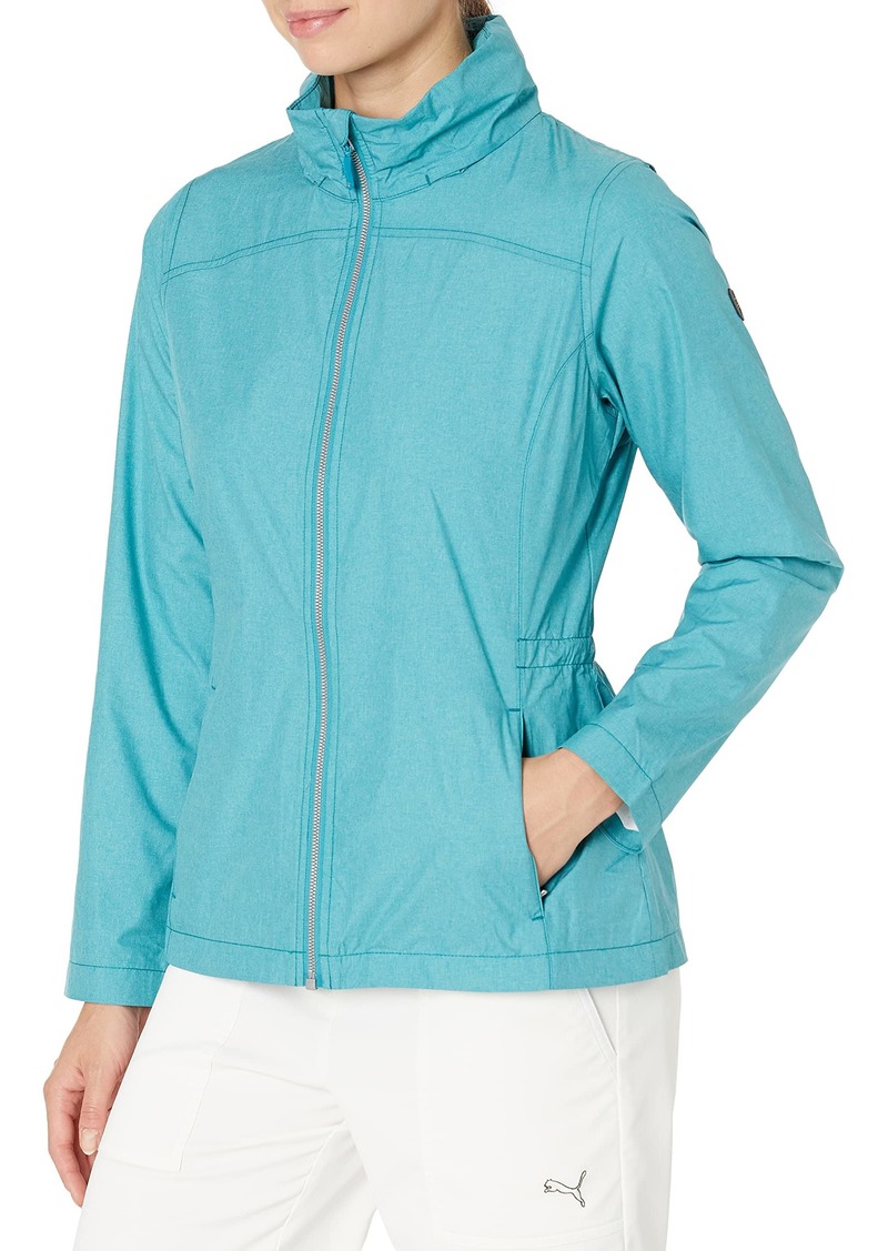 Cutter & Buck Women's Weathertec Wind-Water Resistant Packable Panoramic Jacket  XLarge