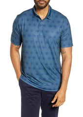 Cutter & Buck Pike Classic Fit Geo Grid Performance Polo in Indigo at Nordstrom