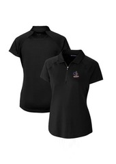 Women's Cutter & Buck Black Delaware Fightin' Blue Hens Forge Stretch Polo at Nordstrom