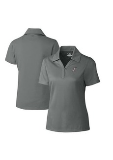 Women's Cutter & Buck Gray Albuquerque Isotopes CB DryTec Genre Textured Solid Polo at Nordstrom