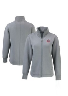 Women's Cutter & Buck Gray Miami Marlins City Connect Roam Eco Recycled Full-Zip Jacket at Nordstrom
