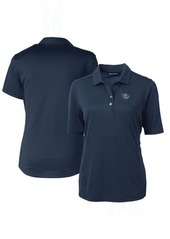 Women's Cutter & Buck Navy Lehigh Valley IronPigs Virtue DryTec Eco Pique Recycled Polo at Nordstrom