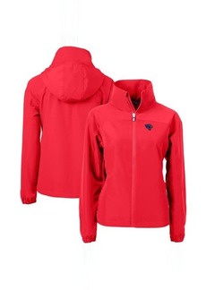 Women's Cutter & Buck Red Jacksonville Jaguars Charter Eco Recycled Full-Zip Jacket at Nordstrom