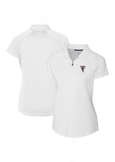 Women's Cutter & Buck White Atlanta Falcons Throwback Logo Forge DryTec Stretch Polo at Nordstrom
