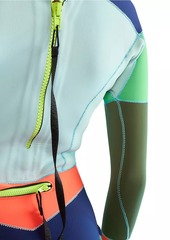 Cynthia Rowley Colorblocked Long-Sleeve Wetsuit