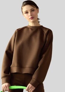 Cynthia Rowley Bonded Pullover Sweatshirt