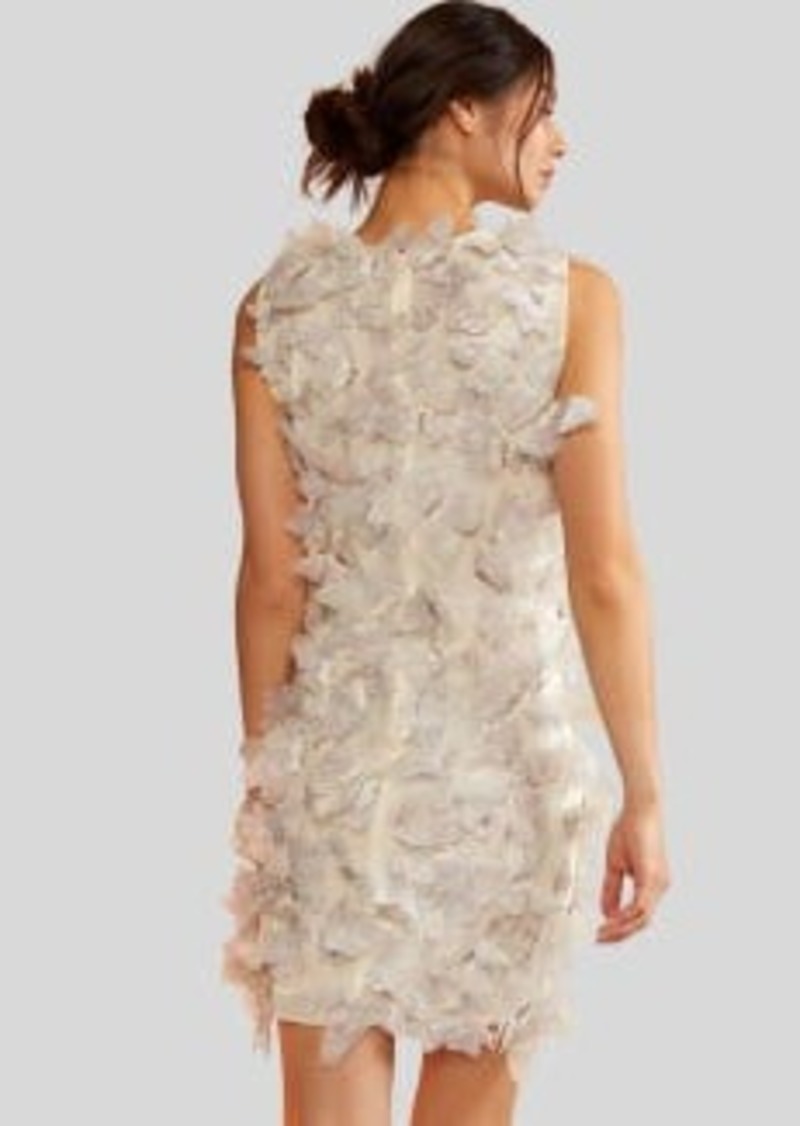 Cynthia Rowley Butterfly Embellished Dress