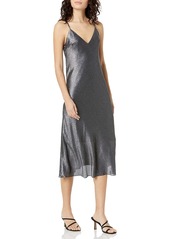 Cynthia Rowley Women's Metallic Slip Dress  XS