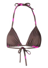Cynthia Rowley dot-print bikini top
