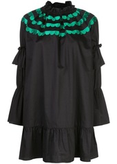 Cynthia Rowley Eden scalloped embroidered dress