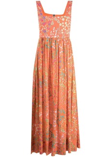 Cynthia Rowley floral-print sleeveless maxi dress