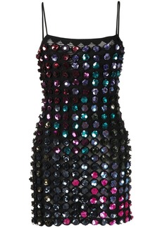 Cynthia Rowley floral sequin-embellished dress