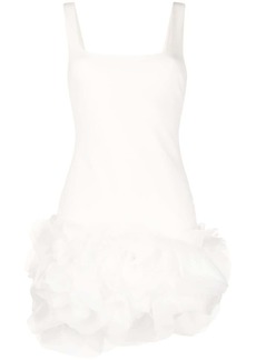 Cynthia Rowley flower-appliqué sleeveless minidress